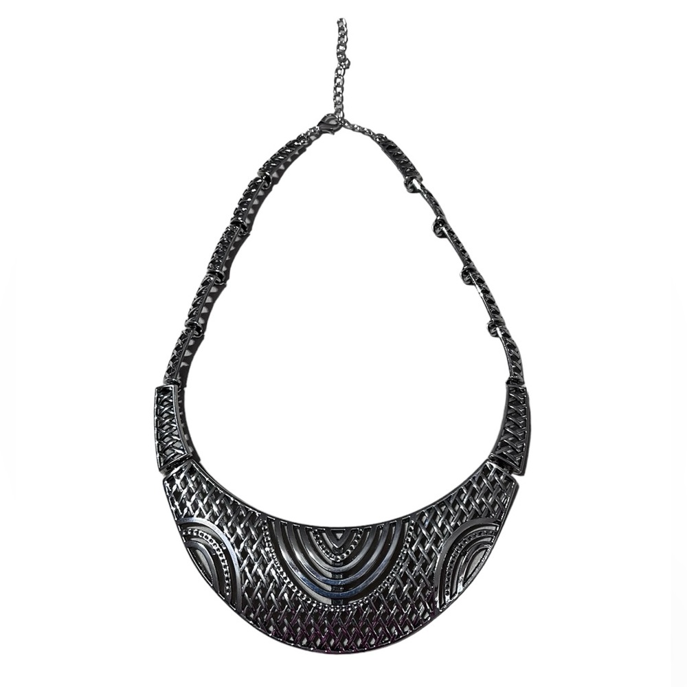 Roman style filigreed choker by Paparazzi